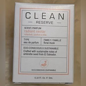 NWOT clean reserve rollerball perfume